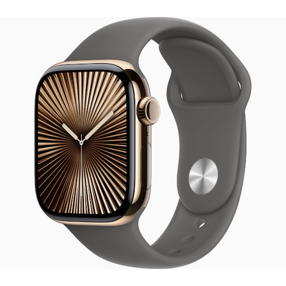 Apple Watch Series 10 46MM (GPS + Cellular) - Gold Titanium