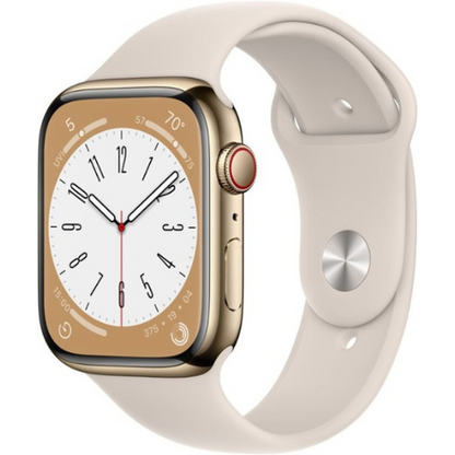 Apple Watch Series 8 41MM (GPS + Cellular) - Gold Stainless Steel